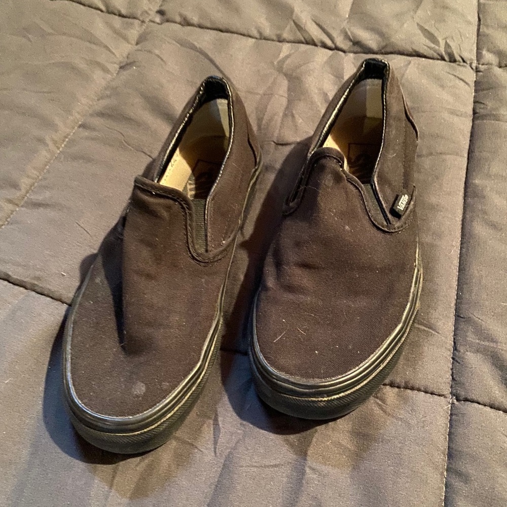 All Black Vans